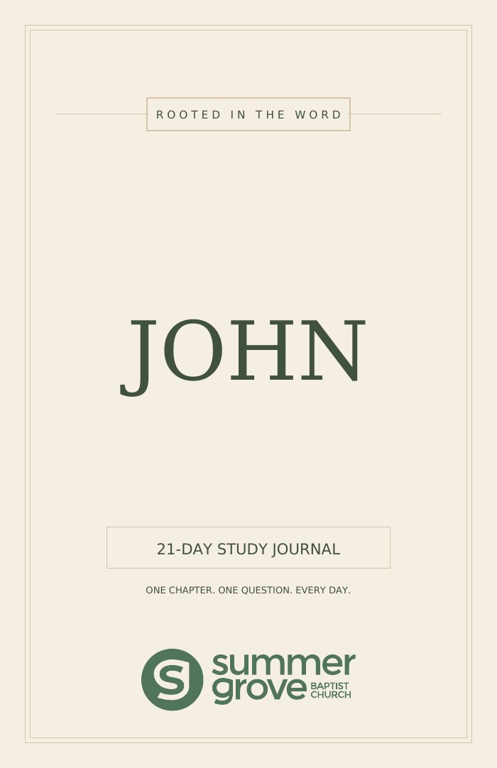 John Rooted in the Word journal cover